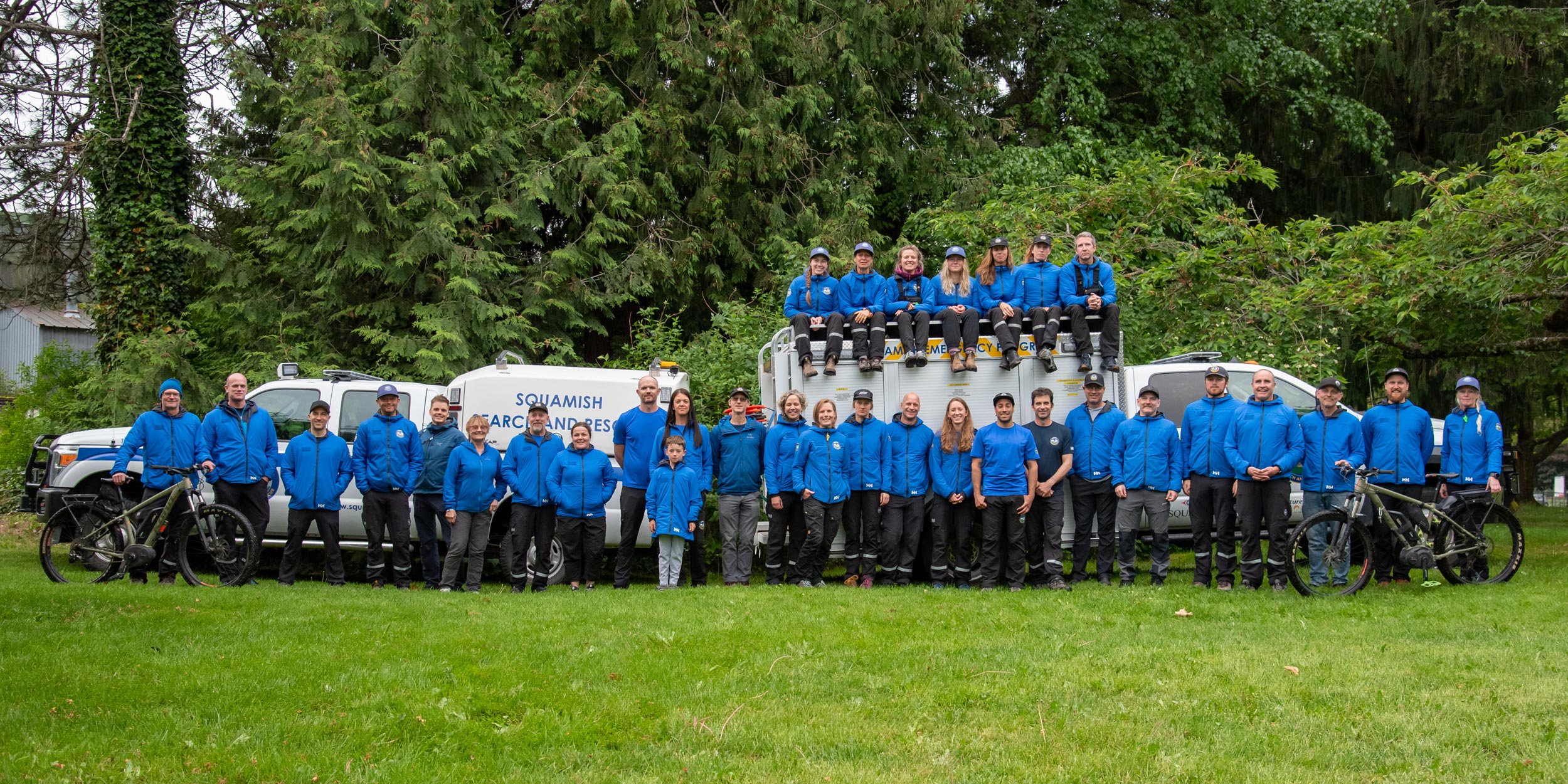 Team photo for Squamish Search and Rescue